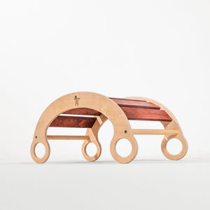 Climbing Arch by Bunny Hopkins, handcrafted wooden activity toy product and lifestyle photo 33
