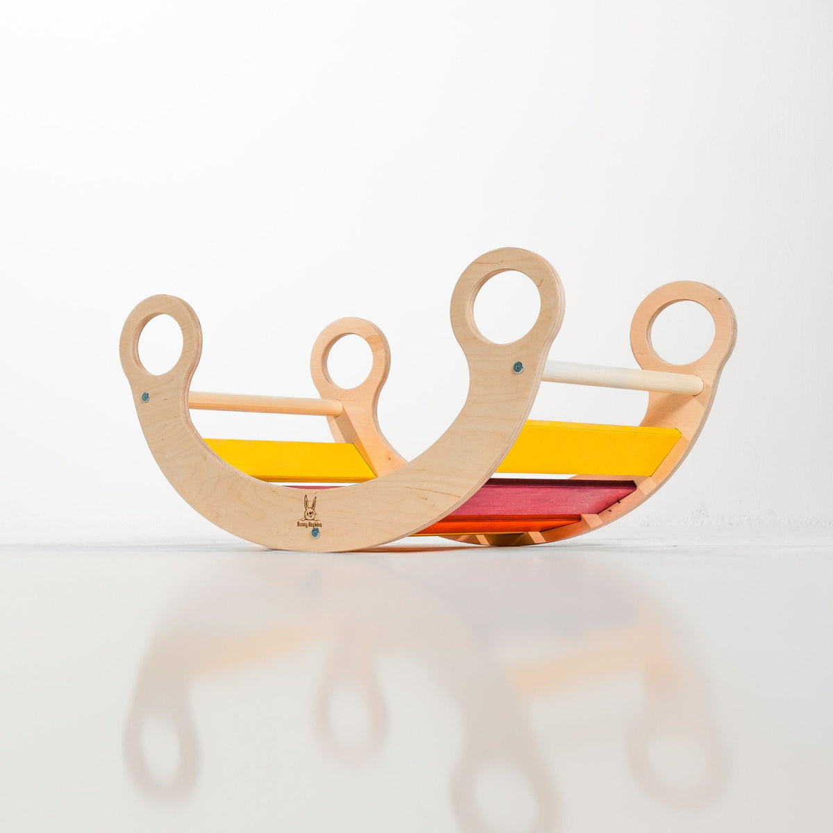 Climbing Arch by Bunny Hopkins, handcrafted wooden activity toy product and lifestyle photo 28