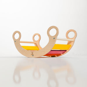 Climbing Arch by Bunny Hopkins, handcrafted wooden activity toy product and lifestyle photo 28
