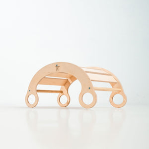 Climbing Arch by Bunny Hopkins, handcrafted wooden activity toy product and lifestyle photo 36