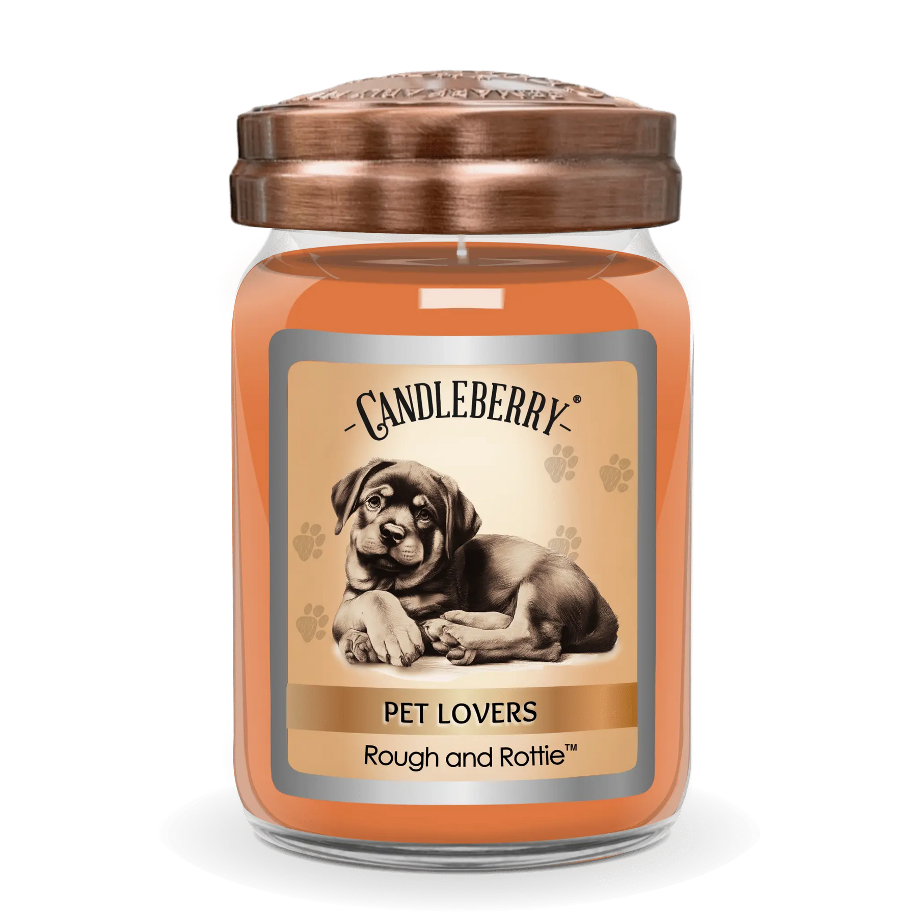 Rough and Rottie™ - Large Jar Candle (Collective) The Candleberry® Candle Company