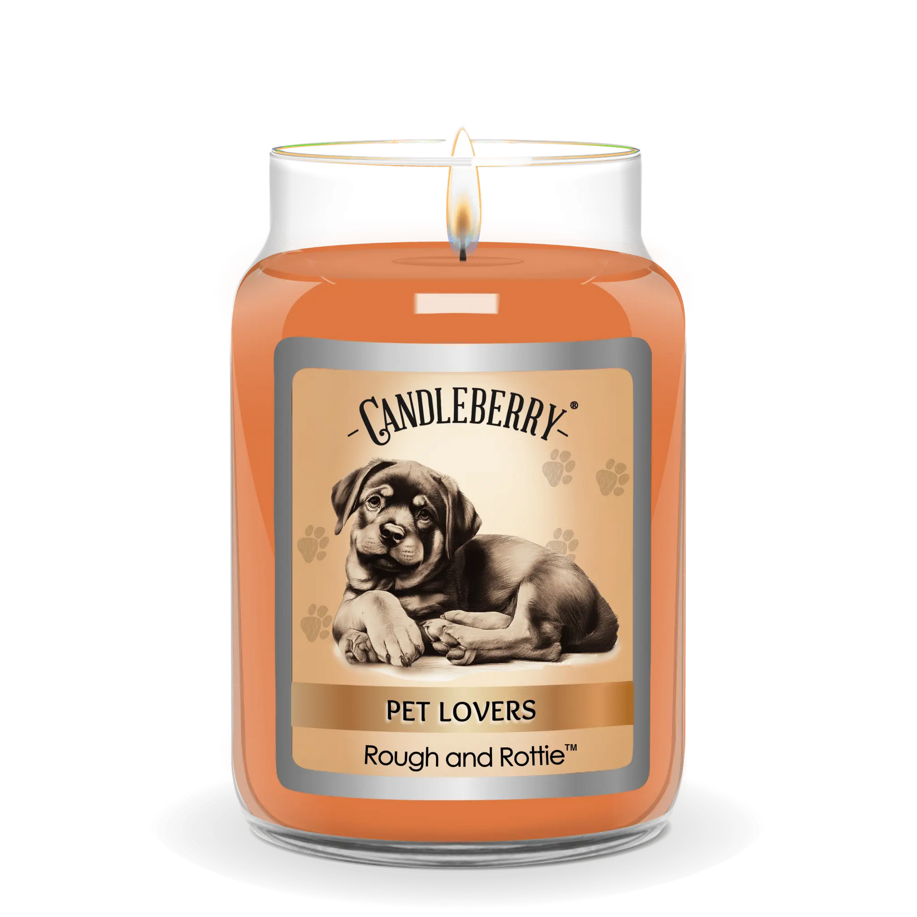 Rough and Rottie™ - Large Jar Candle (Collective) The Candleberry® Candle Company