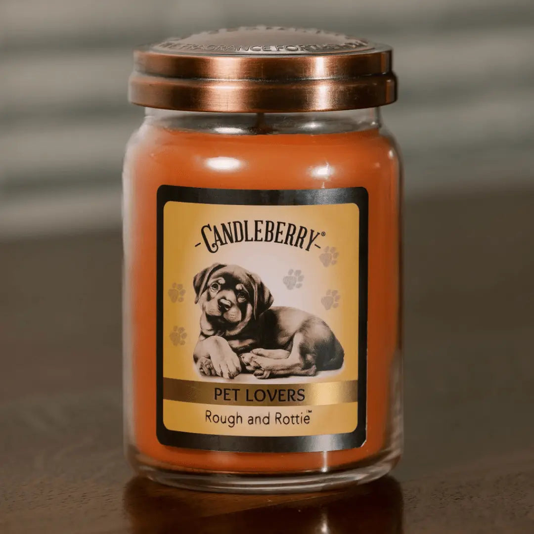 Rough and Rottie™ - Large Jar Candle (Collective) The Candleberry® Candle Company