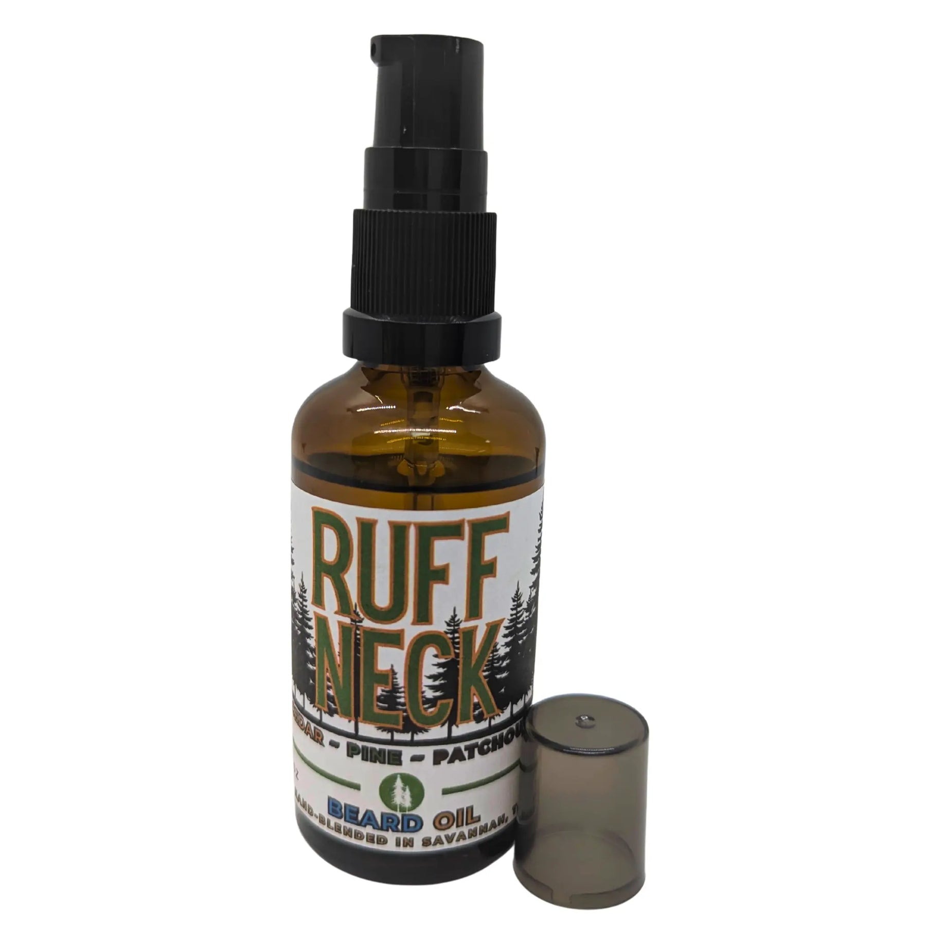 Ruff Neck™ Beard Oil – Beard Forge™ x ResilScents™ | Tough. Honest. Unapologetic. by ResilScents, scented candle detail photo 3