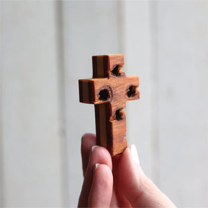 Rugged Pocket Crosses by Dennehey Design Co., gift giving detail photo 9