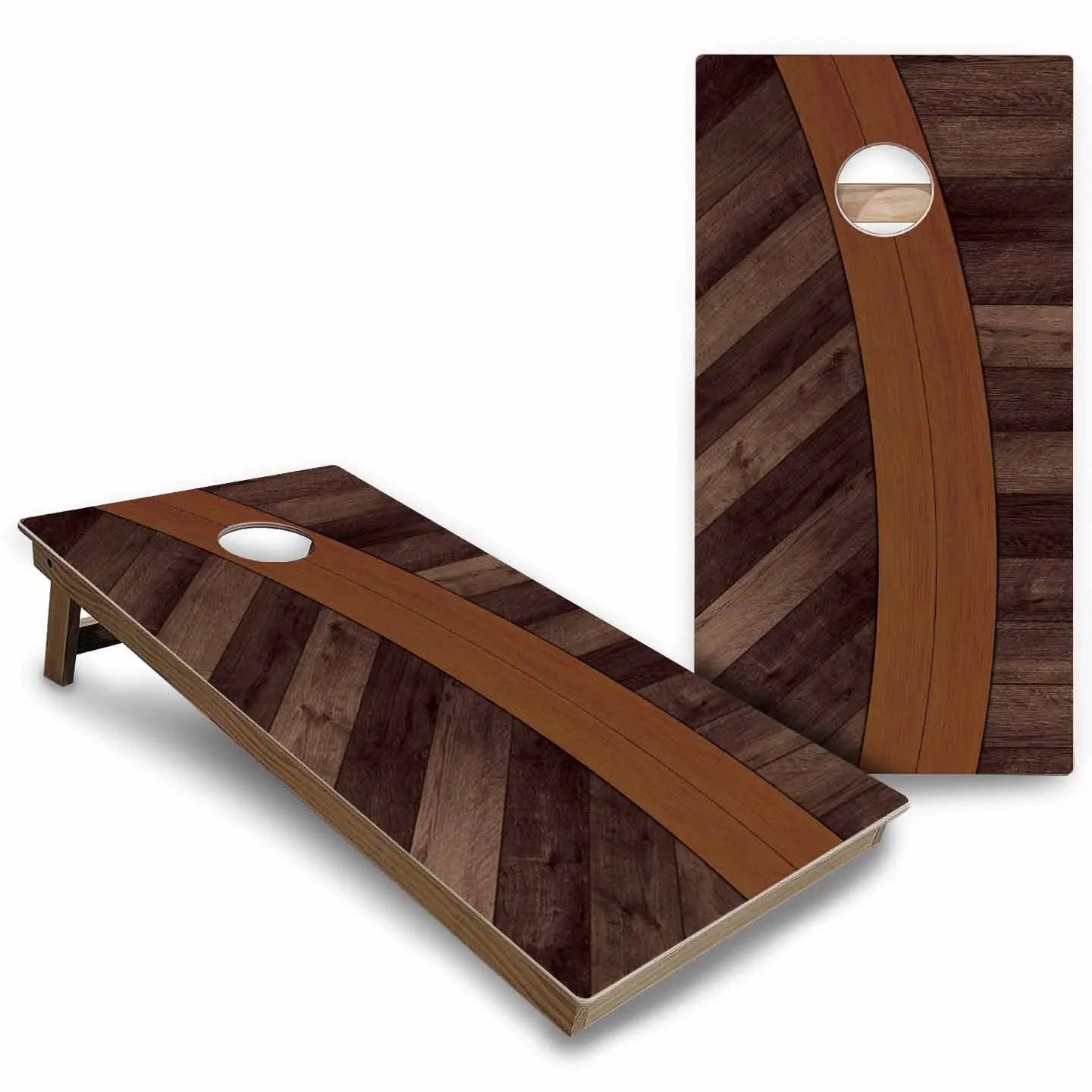 Rustic Cornhole Boards - Backyard Series Cornhole Solutions
