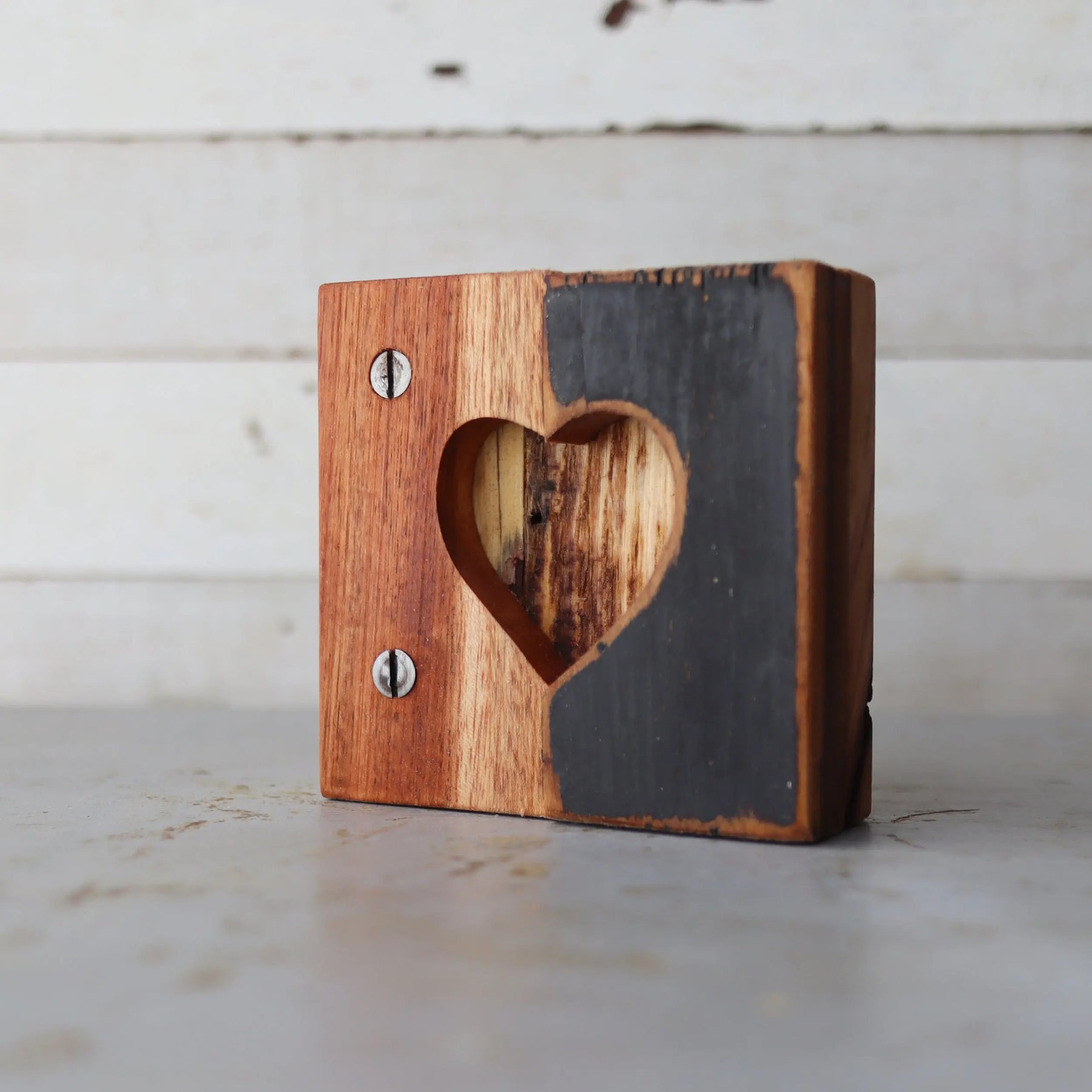 Rustic Heart Tiles by Dennehey Design Co., gift giving detail photo 7