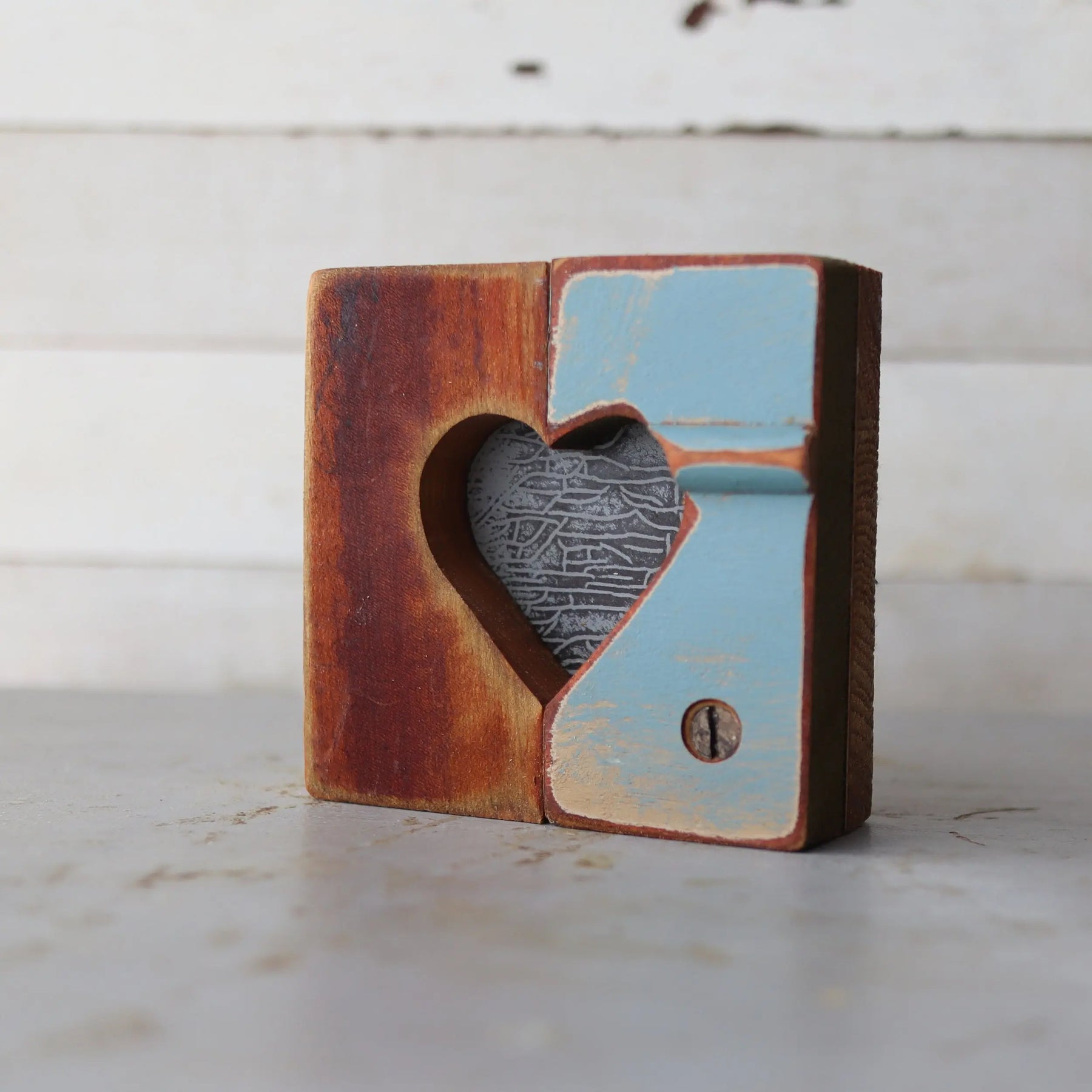 Rustic Heart Tiles by Dennehey Design Co., gift giving detail photo 8