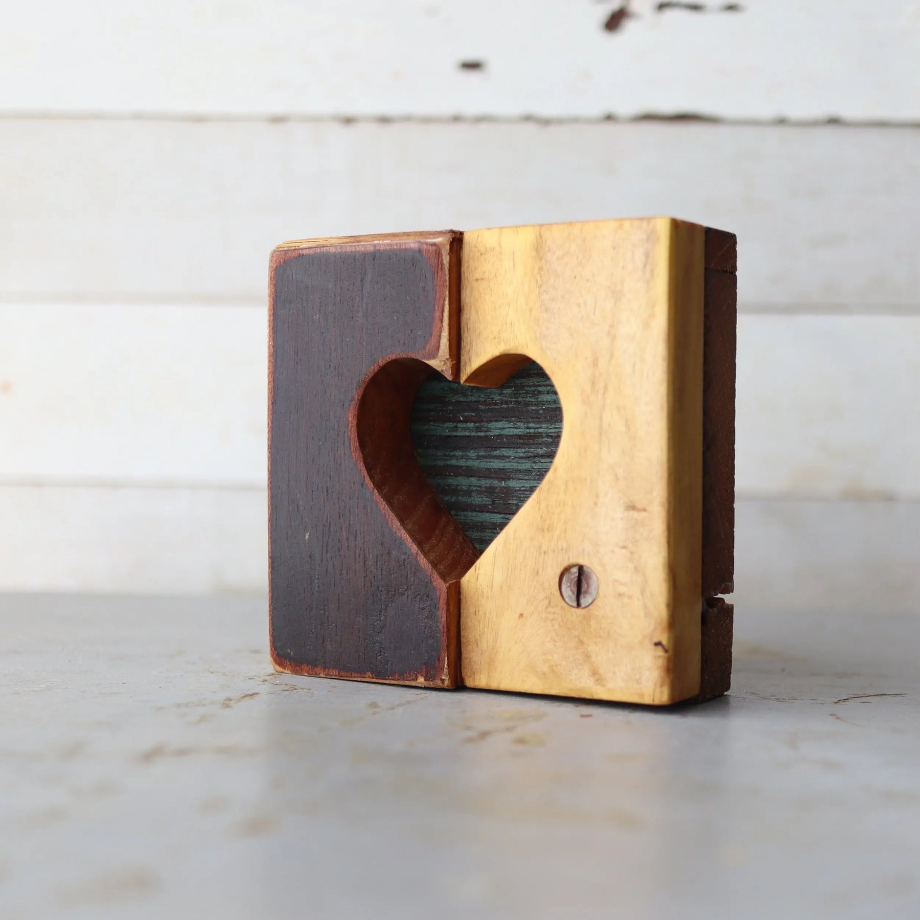 Rustic Heart Tiles by Dennehey Design Co., gift giving detail photo 14