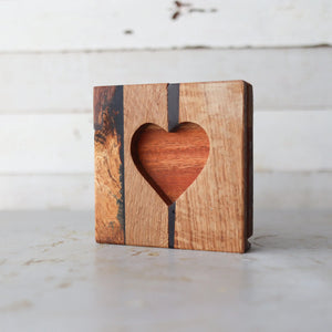 Rustic Heart Tiles by Dennehey Design Co., gift giving detail photo 18
