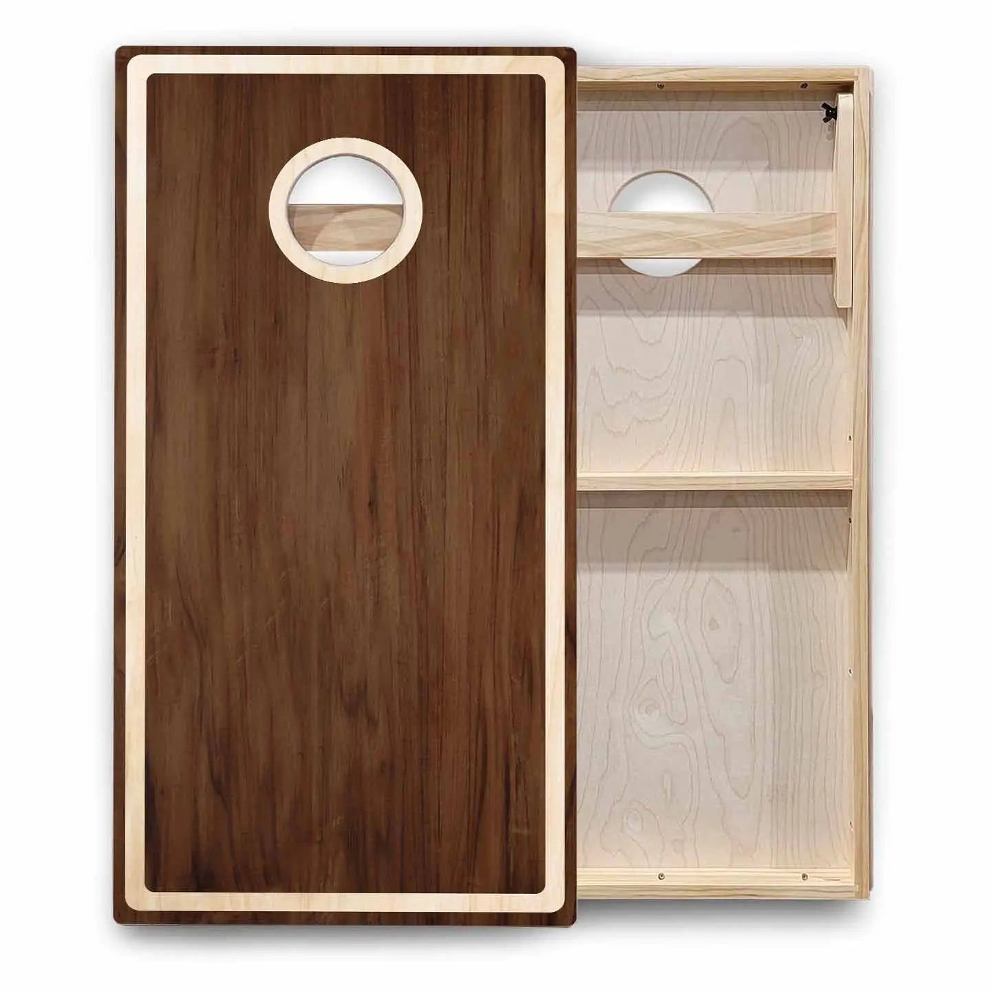 Rustic Wood Cornhole Boards - Backyard Series Cornhole Solutions