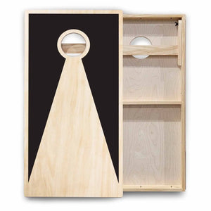 Rustic Wood Cornhole Boards - Backyard Series Cornhole Solutions