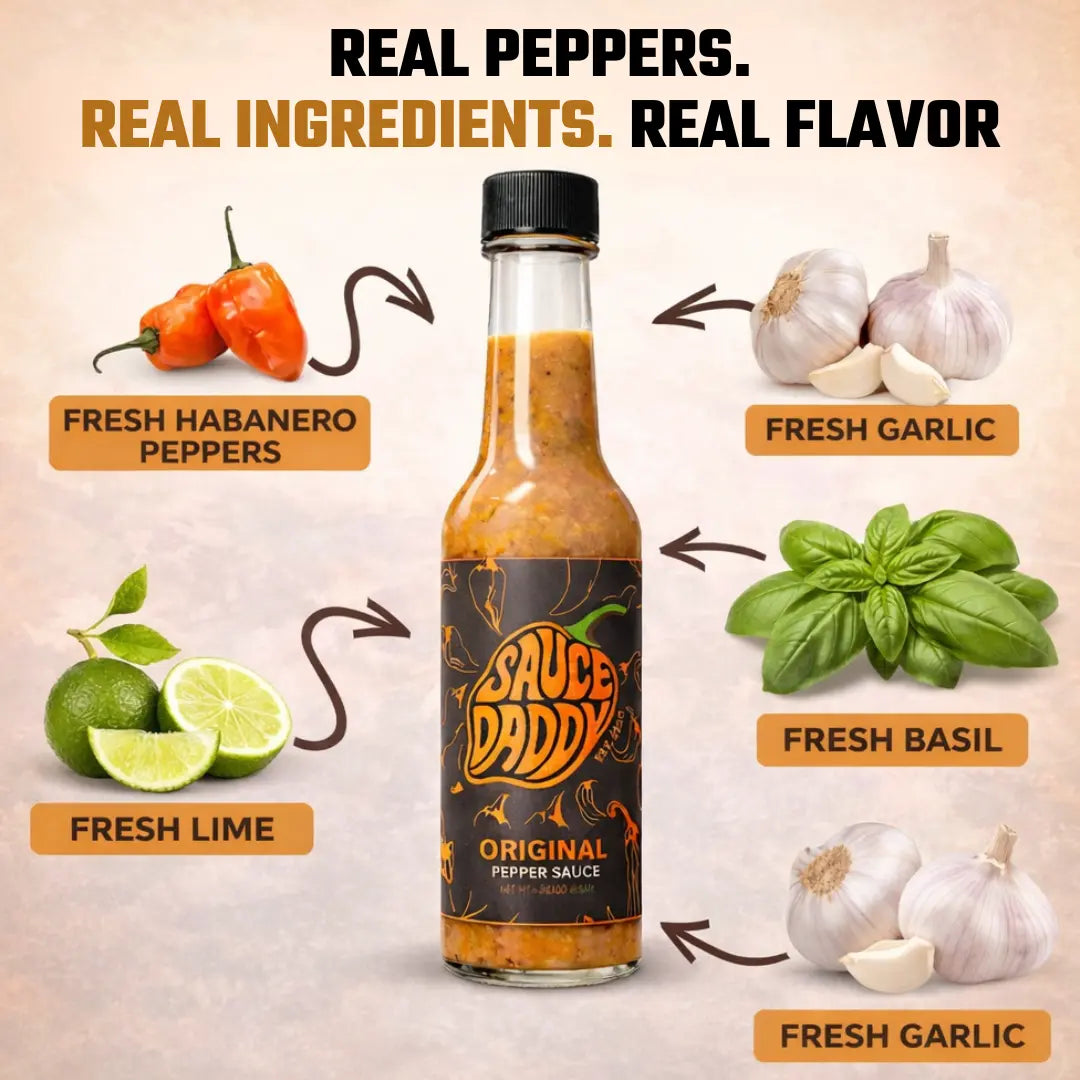 Sauce Daddy Original Pepper Sauce Southern artisan sauce
