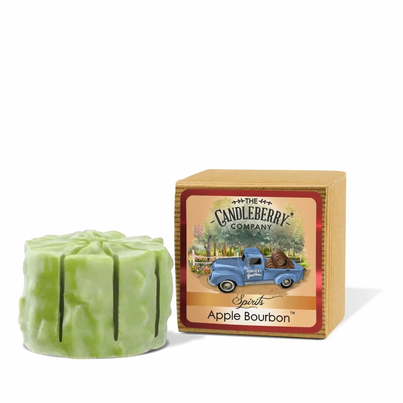 SPIRITS - Apple Bourbon™, Tart Wax Melts (Collective) by The Candleberry® Candle Company, scented candle main product photo