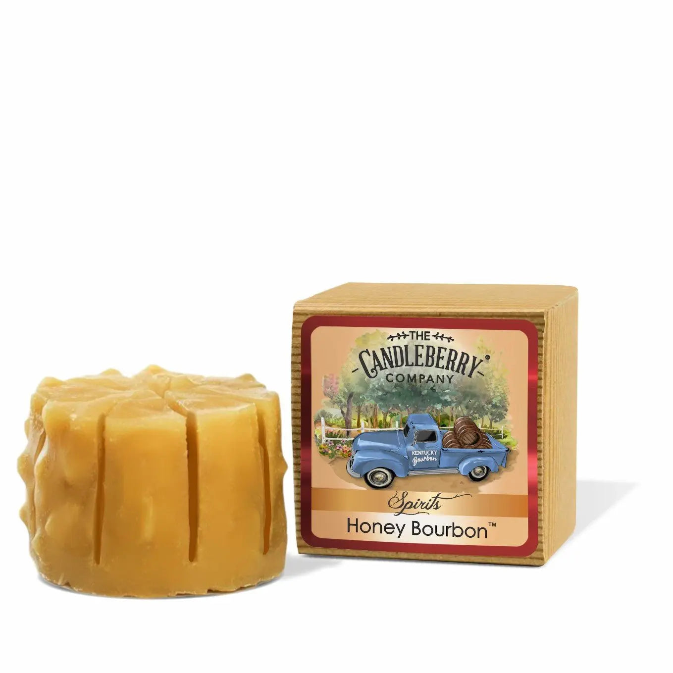 SPIRITS - Honey Bourbon™, Tart Wax Melts (Collective) by The Candleberry® Candle Company, Southern food gift main product photo