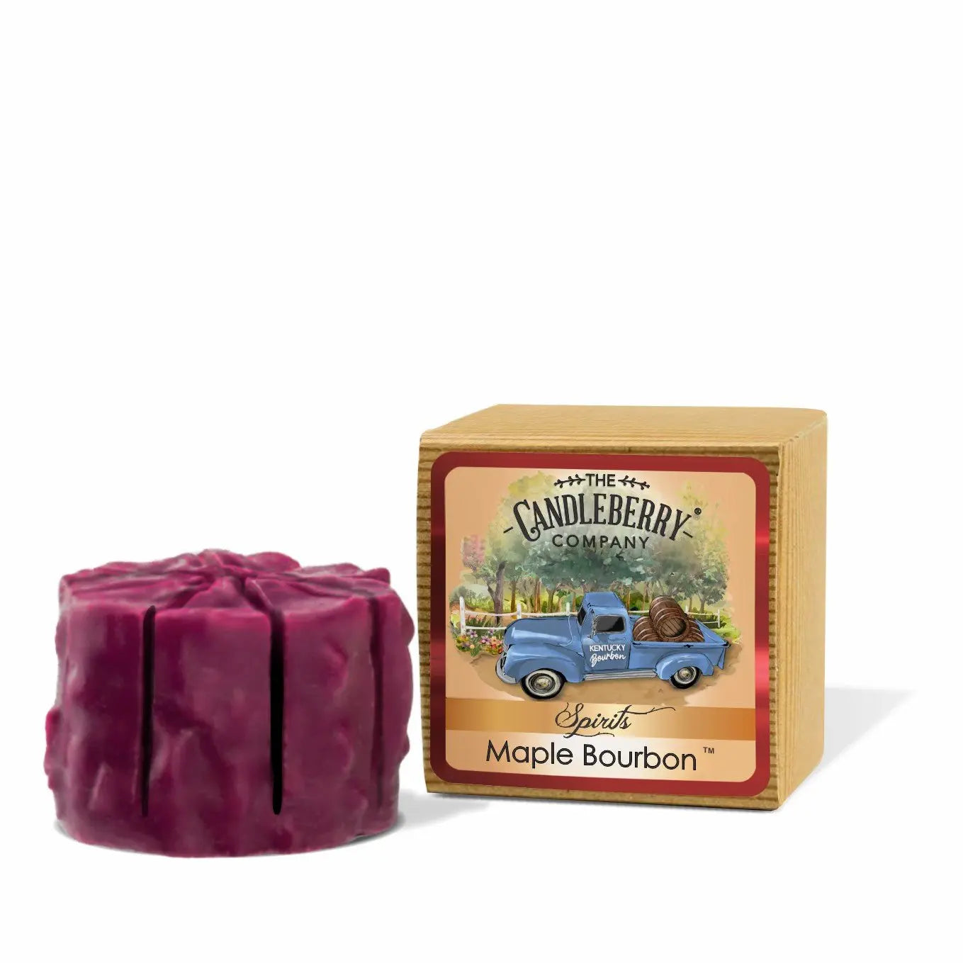 SPIRITS - Maple Bourbon™, Tart Wax Melts (Collective) by The Candleberry® Candle Company, scented candle main product photo