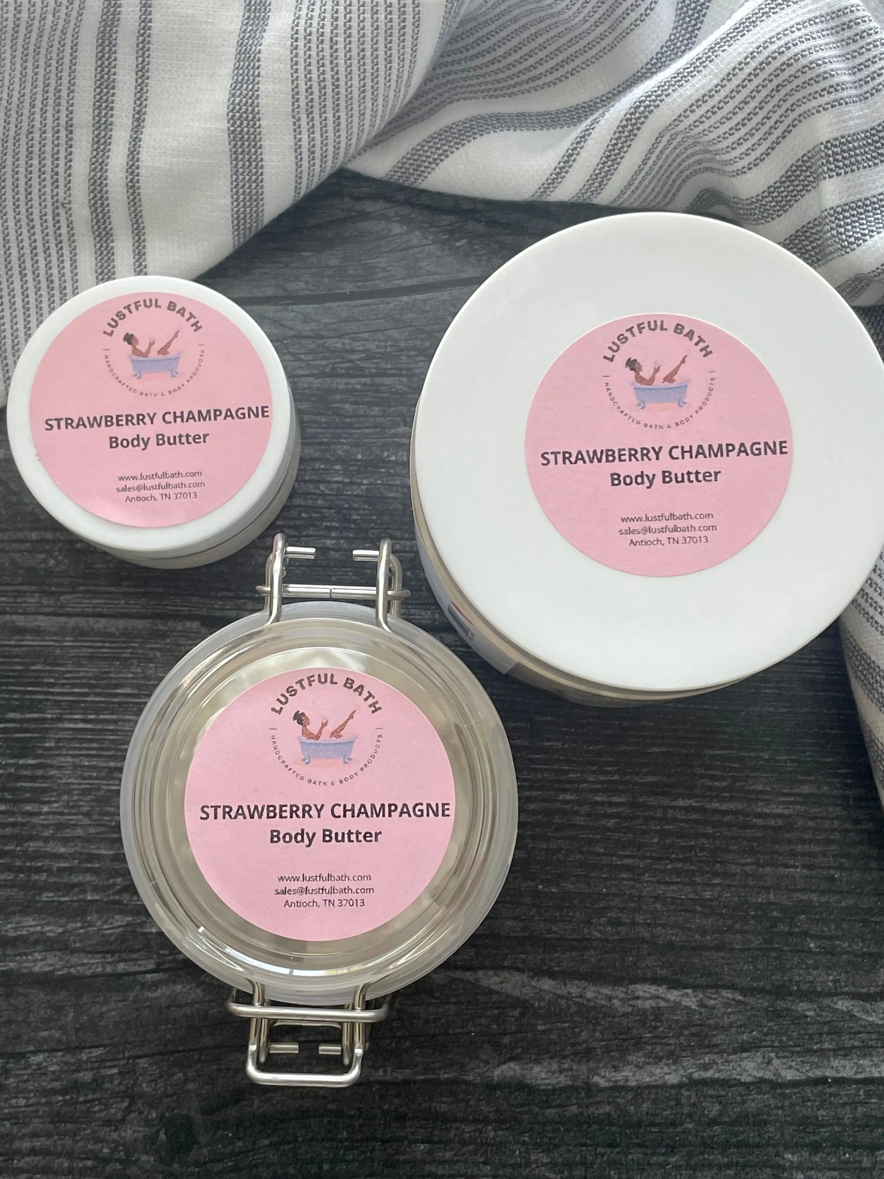 STRAWBERRY CHAMPAGNE BODY BUTTER - Main Street Collective