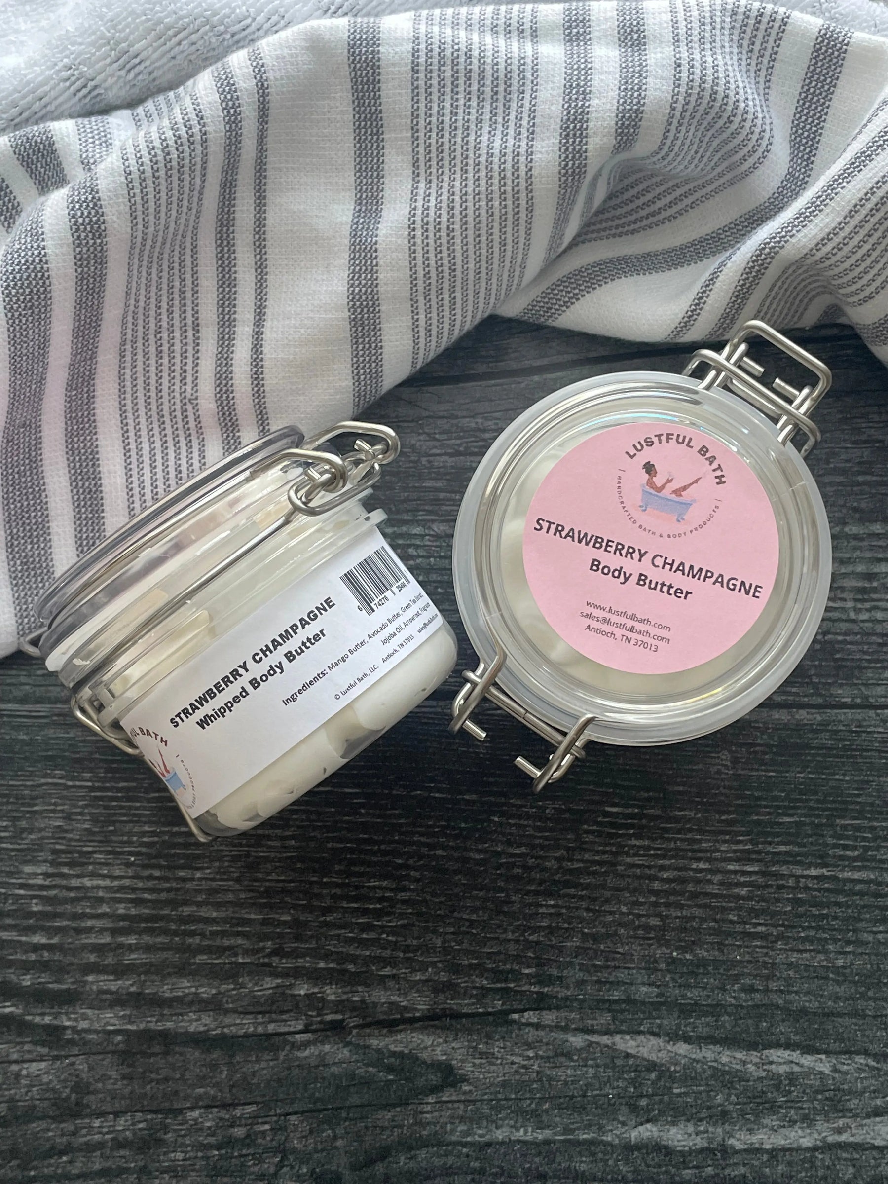 STRAWBERRY CHAMPAGNE BODY BUTTER - Main Street Collective