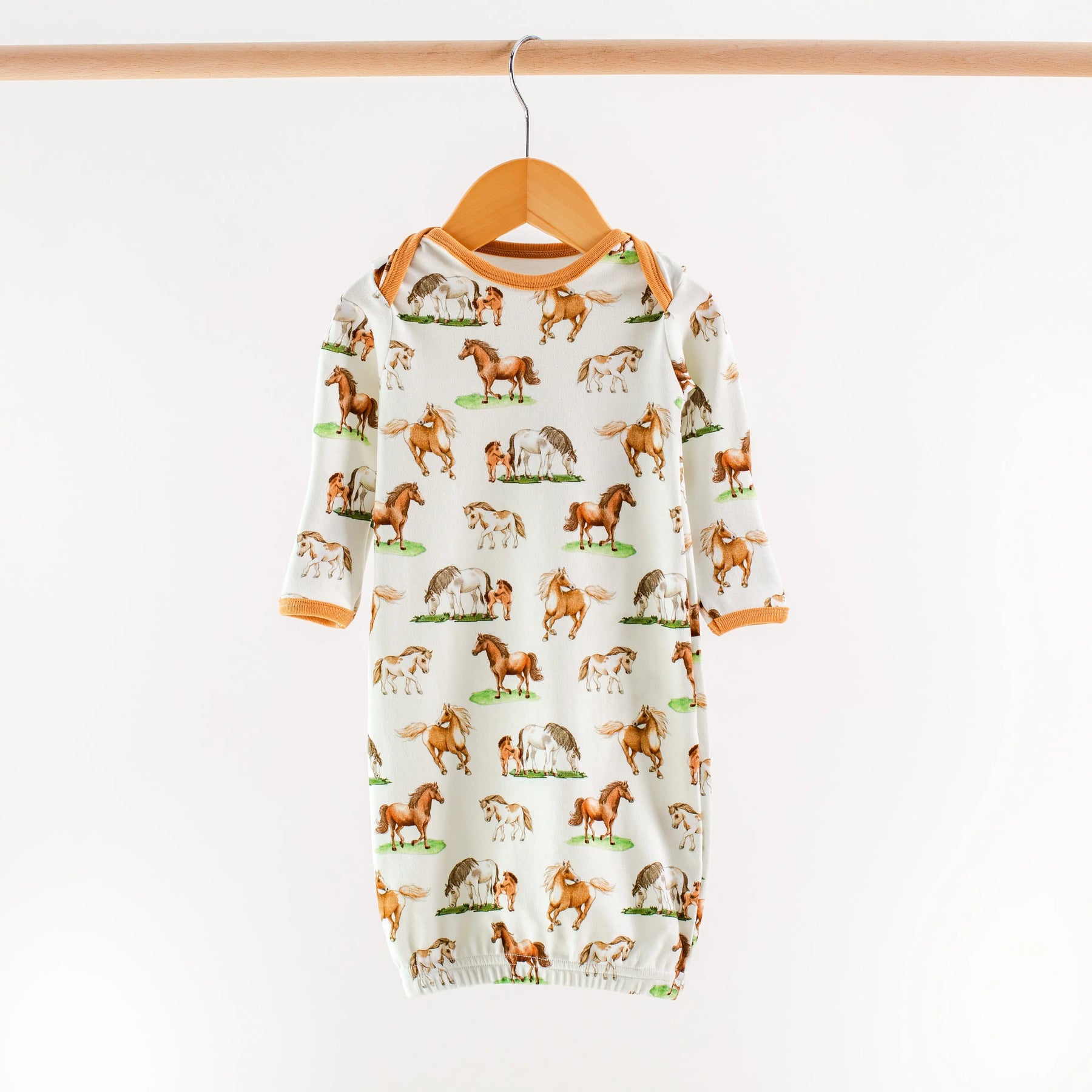 Saddle up Organic Cotton Kids Pajamas by Nola Tawk, Southern food gift detail photo 3