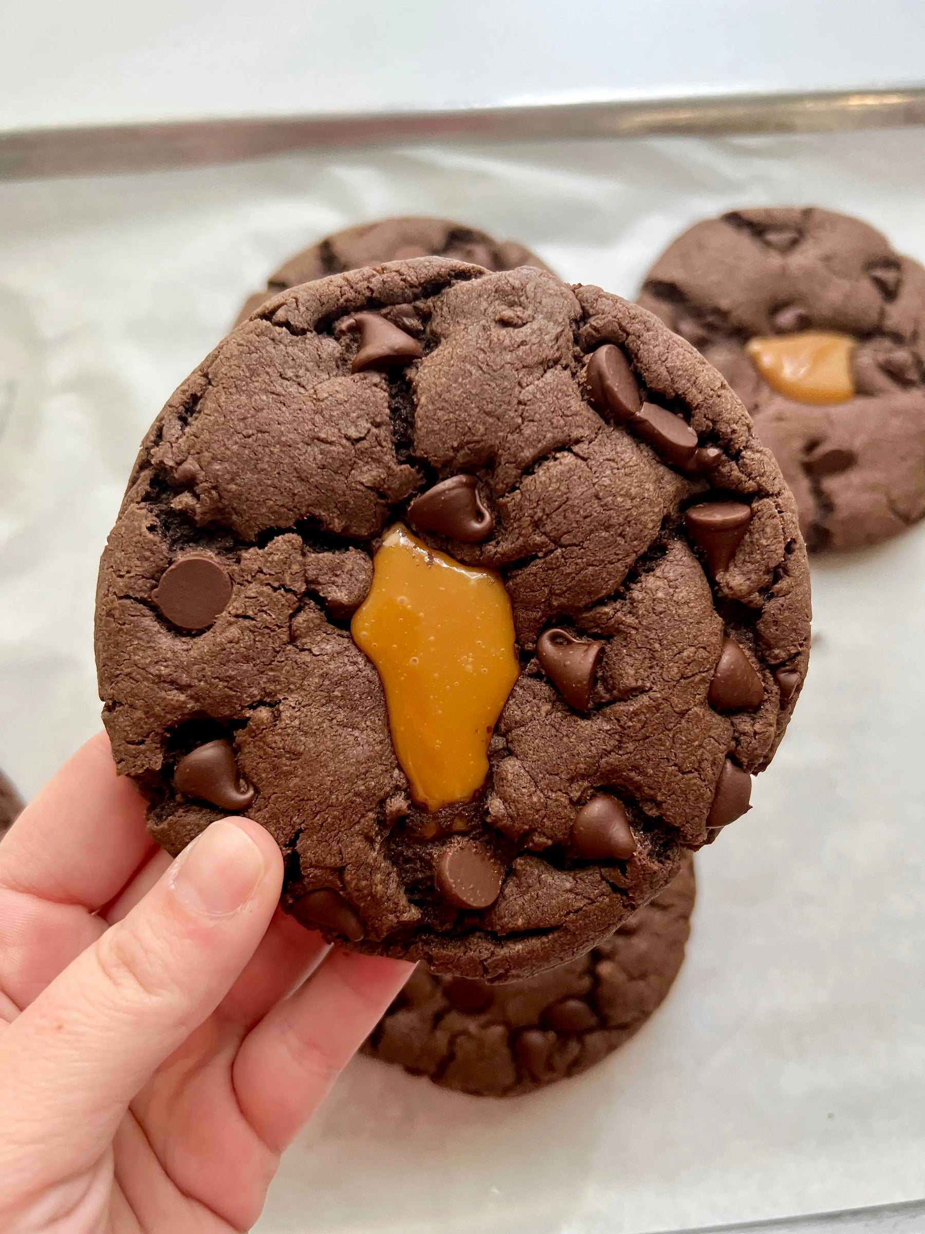 Salted Caramel Brownie Let's Get Baked Artisan Desserts