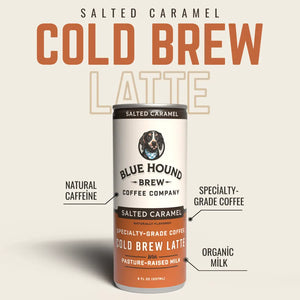 Salted Caramel Latte Blue Hound Brew