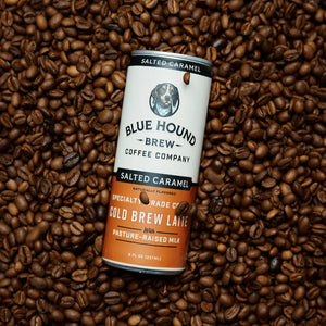Salted Caramel Latte Blue Hound Brew