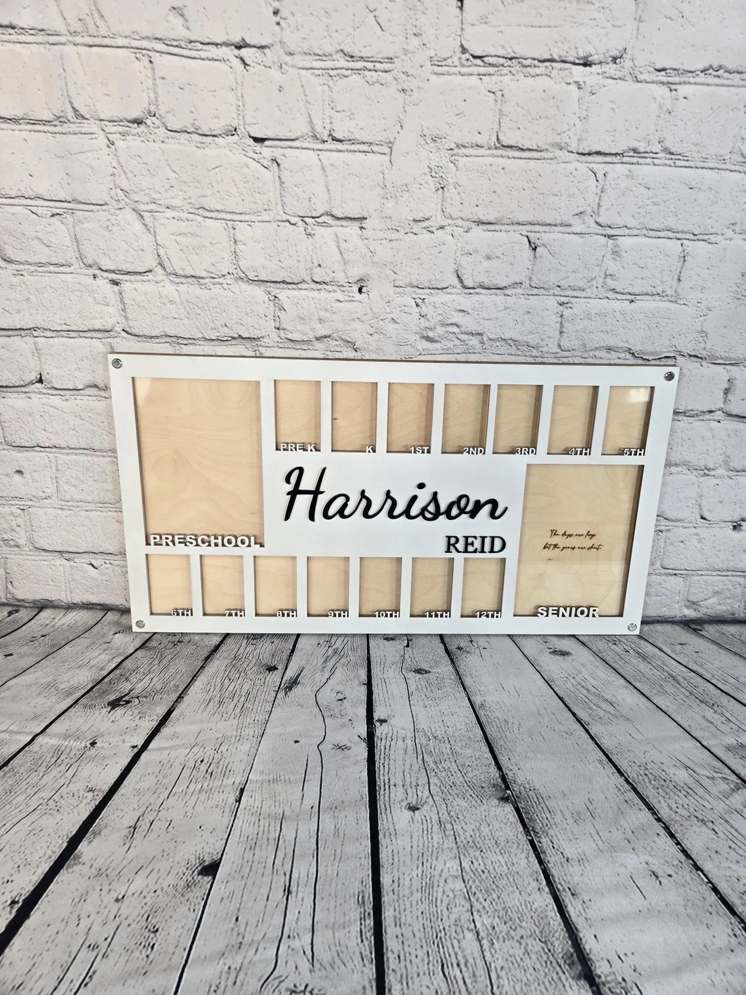 School Years Photo Frame PreSchool & PreK by EverLee Creations, Southern home decor main product photo