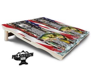 Scope Deer & Fish Cornhole Boards - Pro Solution Elite Series Cornhole Solutions