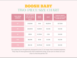 Hot Pink Bow | Two-Piece Pajama Set by Boosh Baby image 7