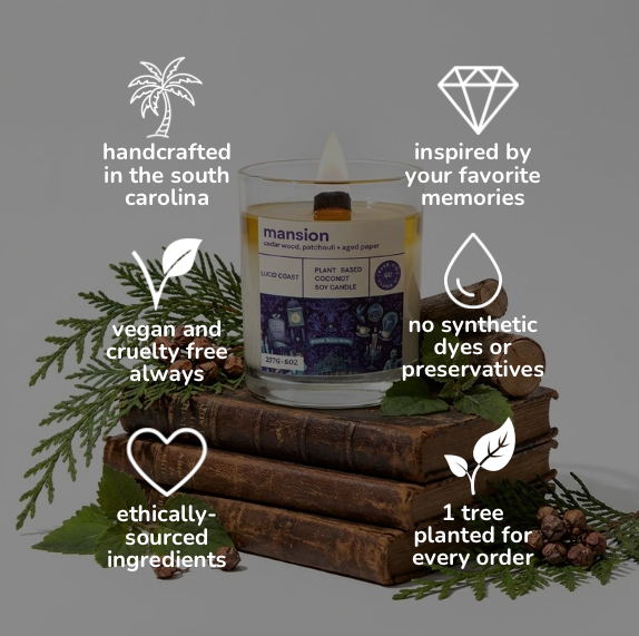 Mansion Candle by Lucid Coast Co. product image 6
