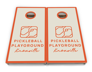 Complete Tournament Cornhole Bundle - Boards, Bags & Carrying Case - Custom