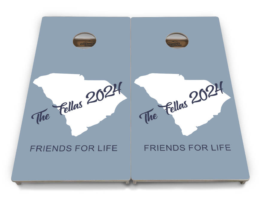 Complete Tournament Cornhole Bundle - Boards, Bags & Carrying Case - Custom