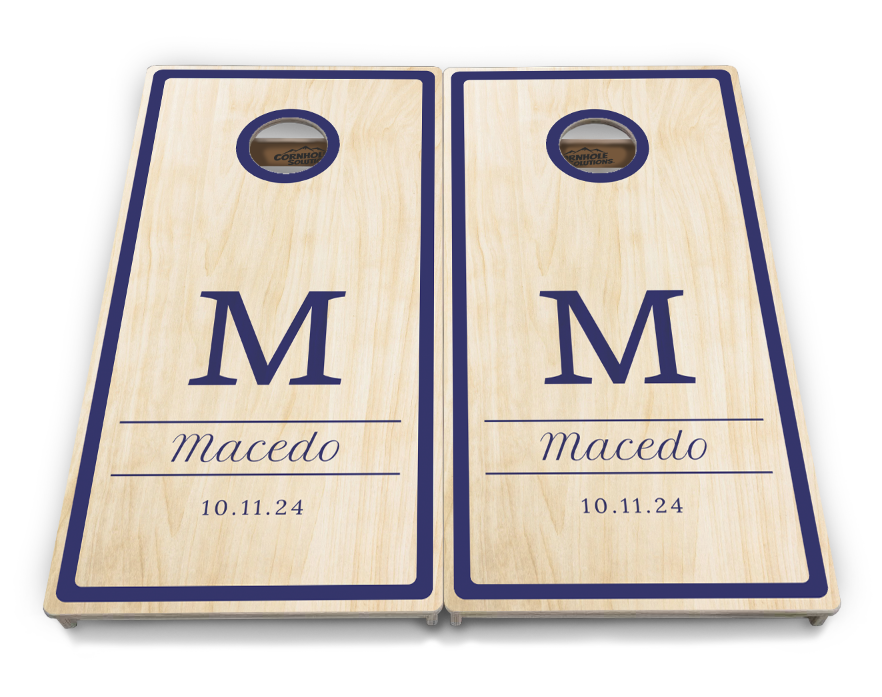 Complete Tournament Cornhole Bundle - Boards, Bags & Carrying Case - Custom