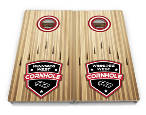 Complete Tournament Cornhole Bundle - Boards, Bags & Carrying Case - Custom