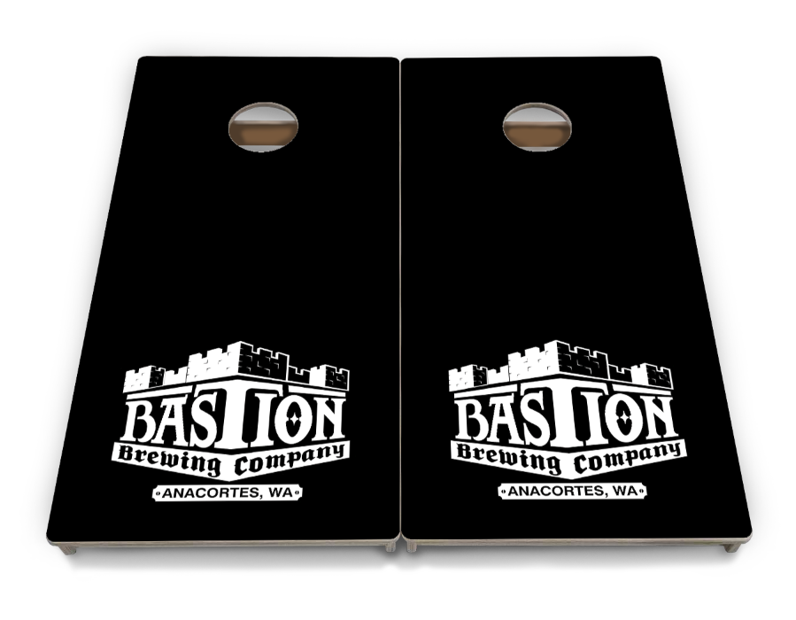 Complete Tournament Cornhole Bundle - Boards, Bags & Carrying Case - Custom