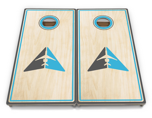 Complete Tournament Cornhole Bundle - Boards, Bags & Carrying Case - Custom