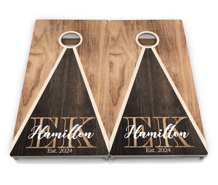 Complete Tournament Cornhole Bundle - Boards, Bags & Carrying Case - Custom
