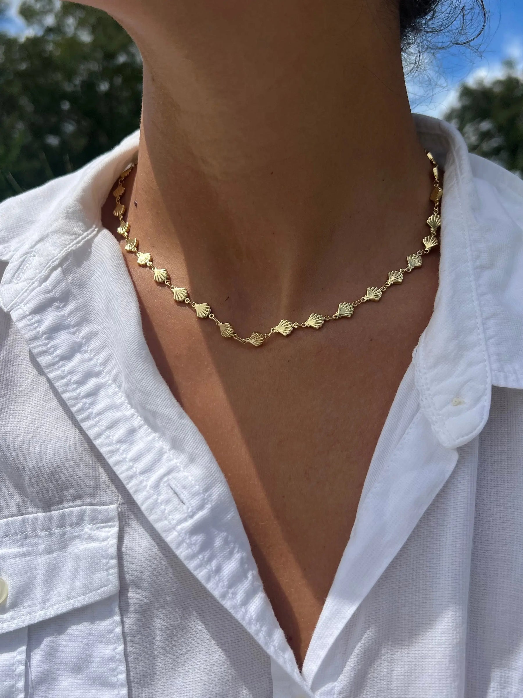 Seashell Stacking Chain HALT