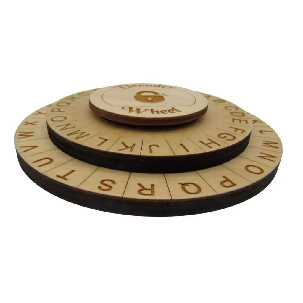 Secret Decoder Wheel for Kids | Escape Room Party Puzzle by Creative Escape Rooms, Southern lifestyle apparel detail photo 4