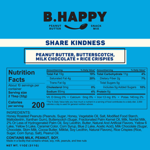 Share Kindness Butterscotch Rice Crispy Peanut Butter