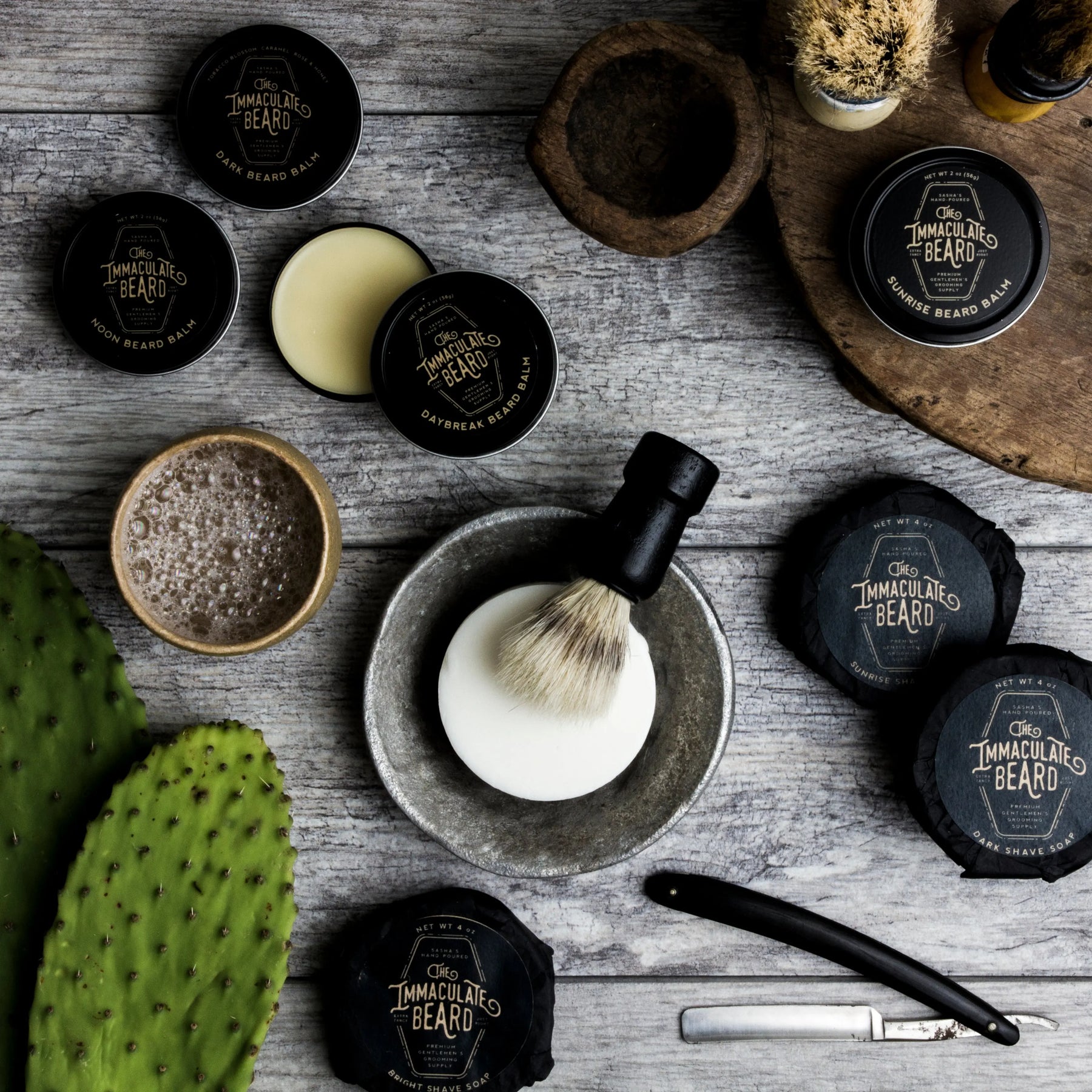 Shave Soap Puck | The Immaculate Beard The Immaculate Beard