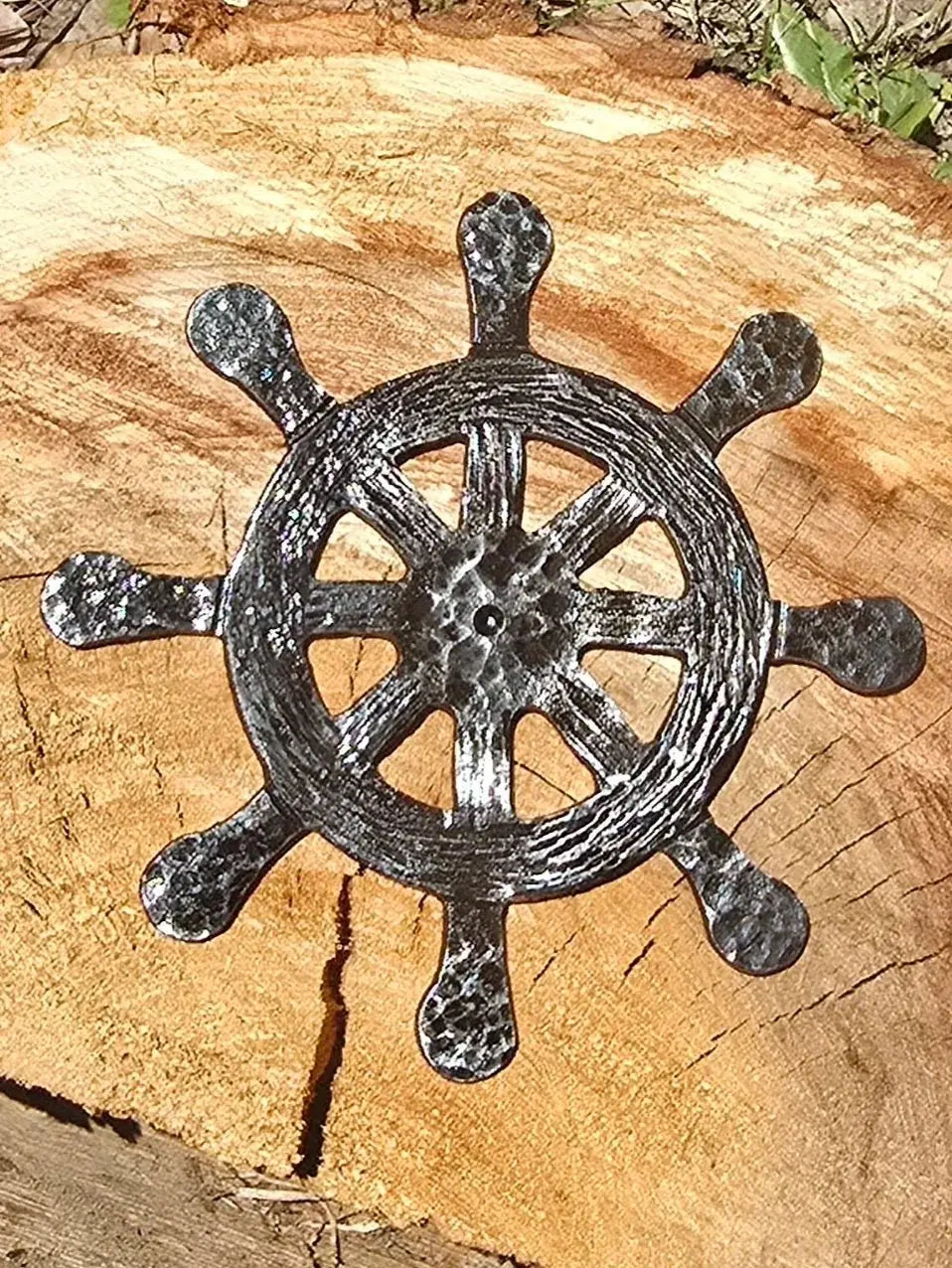 Ship's Wheel by Redbeard's Forge LLC, original artwork main product photo