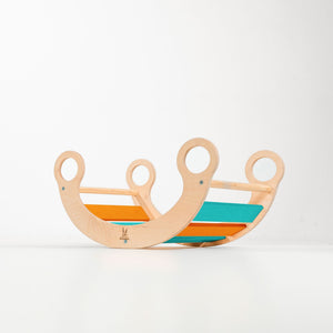 Climbing Arch by Bunny Hopkins, handcrafted wooden activity toy product and lifestyle photo 42