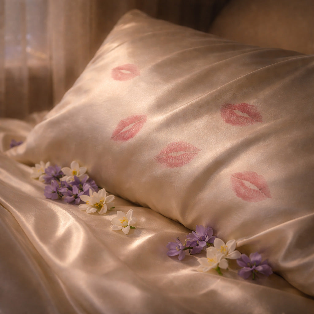 Silk ’n’ Kisses Wax Melt by Dewdrop Mystique LLC, scented candle detail photo 2