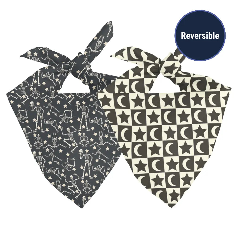 Skeleton Dog Bandana Dog Bandana Co.