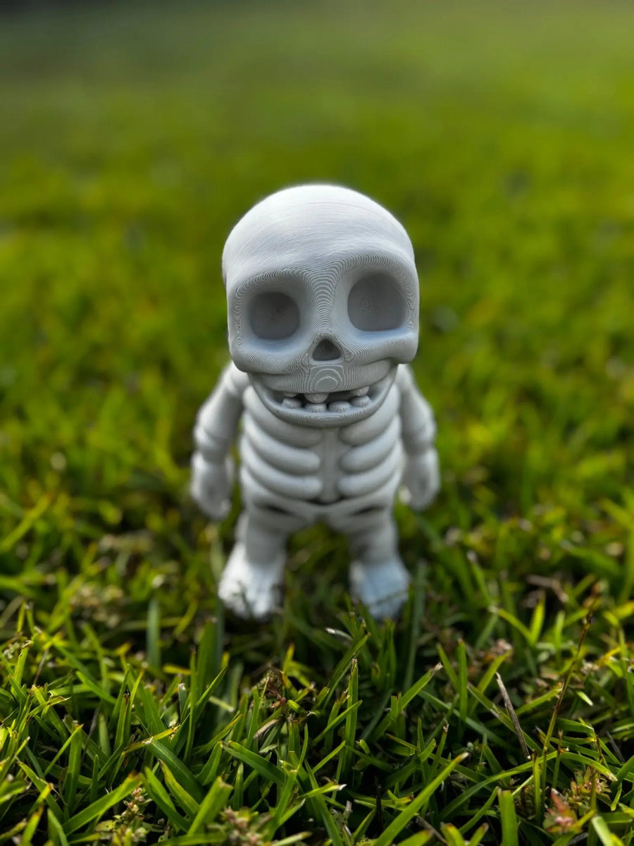Skeleton 3D Printed Fidget Toy | Large Spooky Sensory Toy