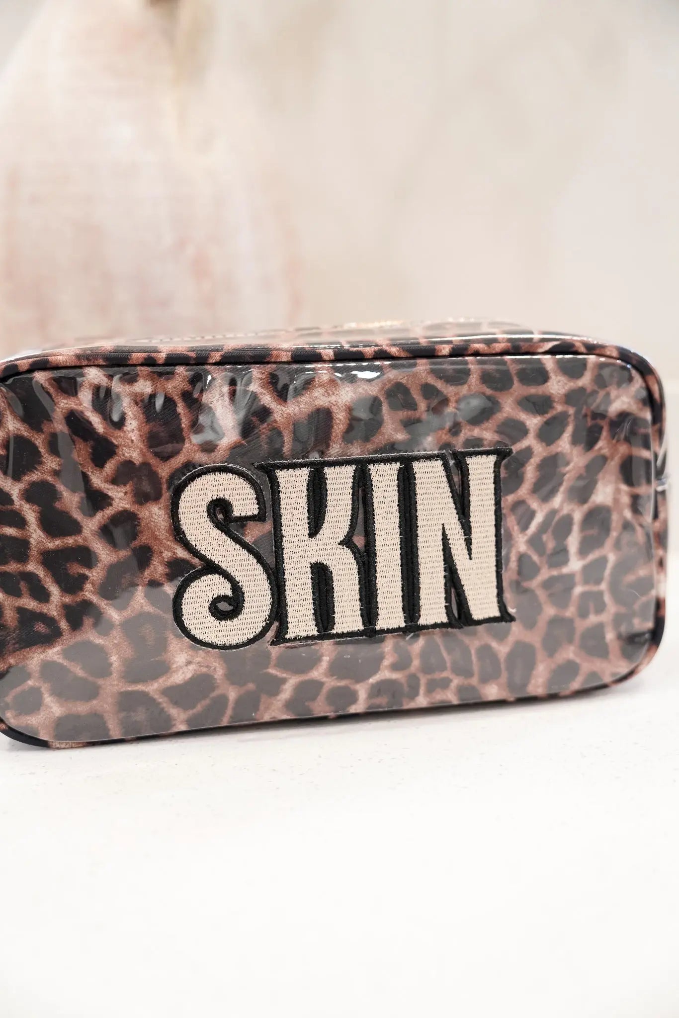 Skin - Leopard Clear Coat Large Bag KenzKustomz