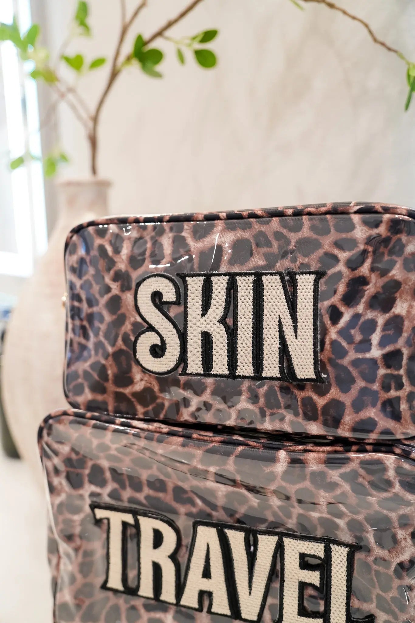Skin - Leopard Clear Coat Large Bag KenzKustomz