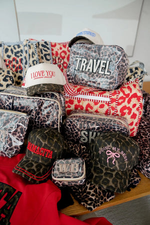 Skin - Leopard Clear Coat Large Bag KenzKustomz