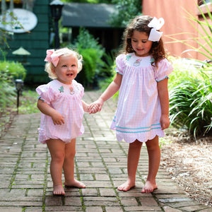 Smocked Christmas Bubble* Seven Lantern Lane